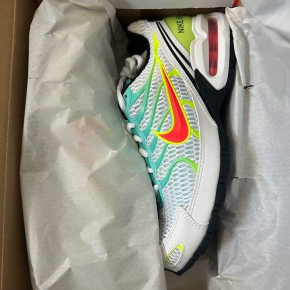 Nike Women’s Sneakers - White, Red, and Yellow - Picture 3 of 6